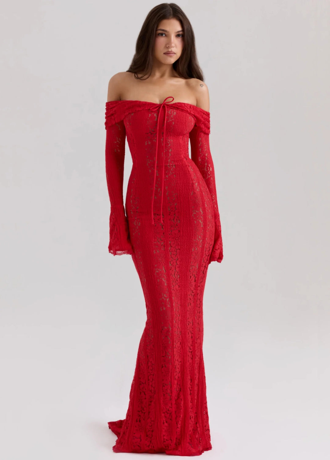 Auvelle | Romance Lace Evening Gown