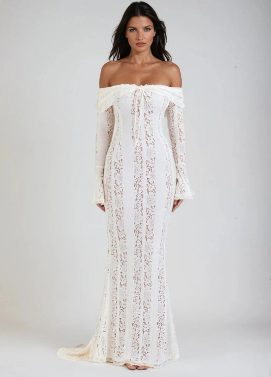 Auvelle | Romance Lace Evening Gown