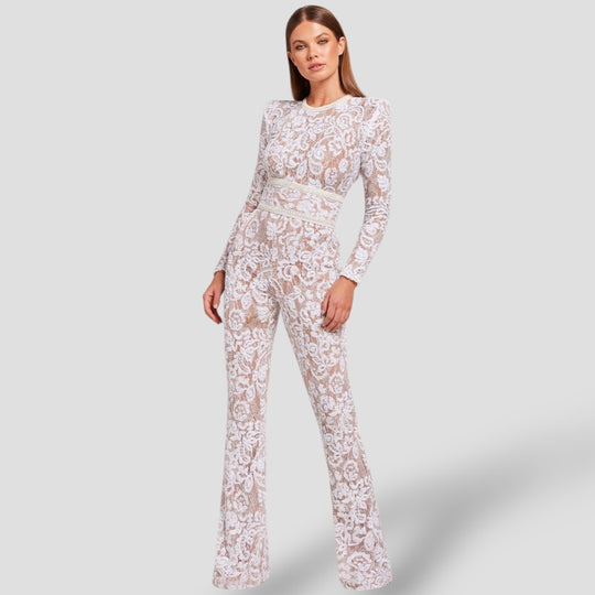 Auvelle | Jumpsuit with Belted Waist